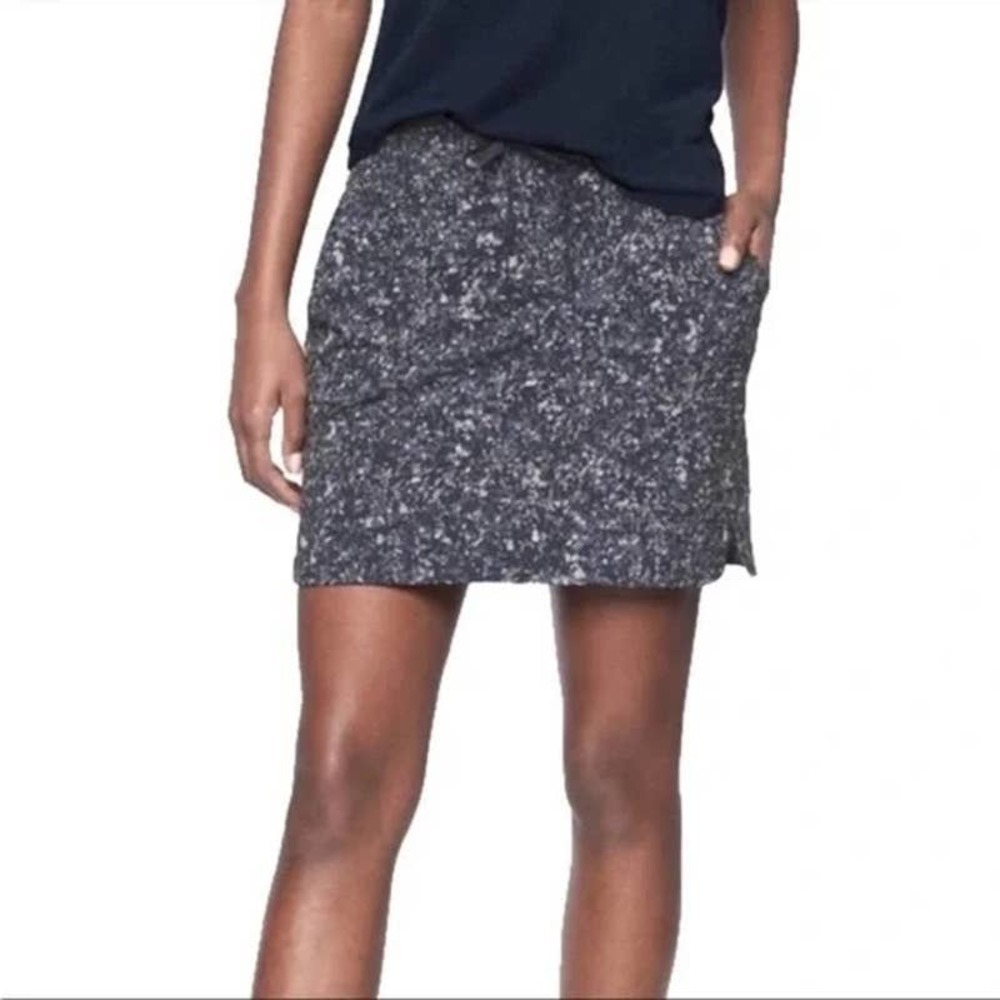 Athleta Printed Midtown Skort Skirt Size 0 EUC